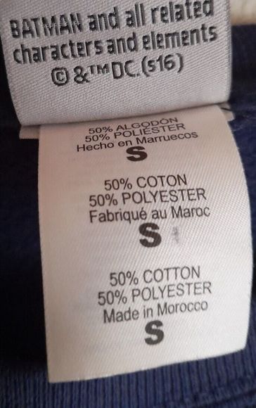 DC Comics Originals Mens Batman Robin Santa Sweatshirt Christmas Navy - Small - Picture 5 of 9